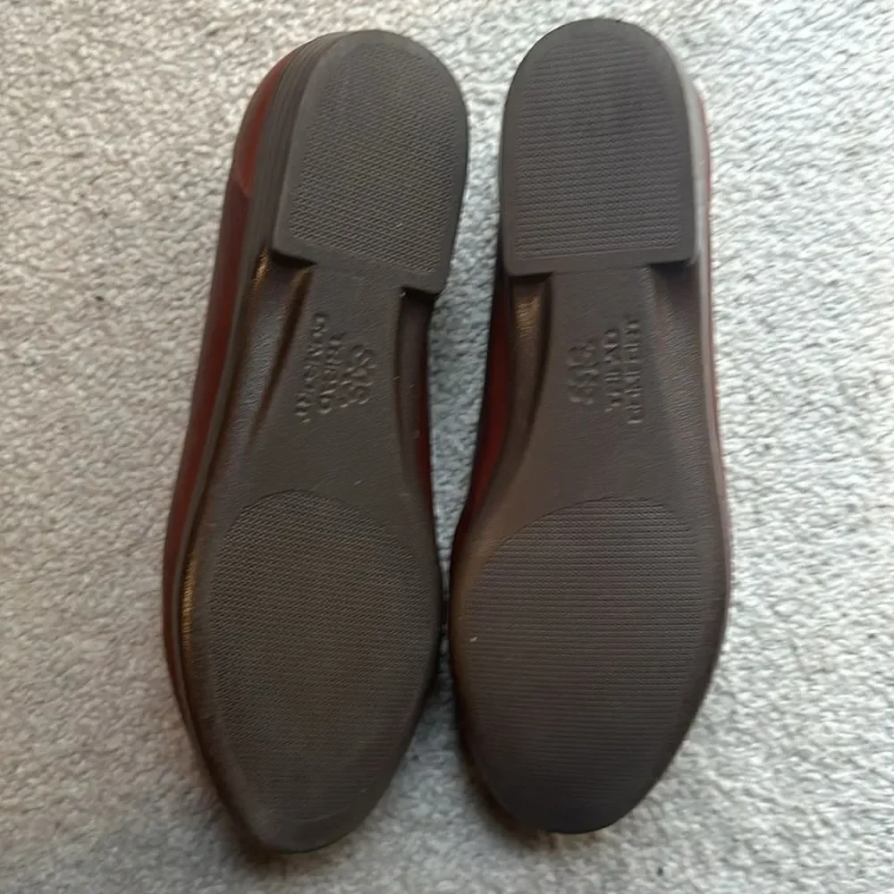 SAS Saavy Leather Loafers in Russet